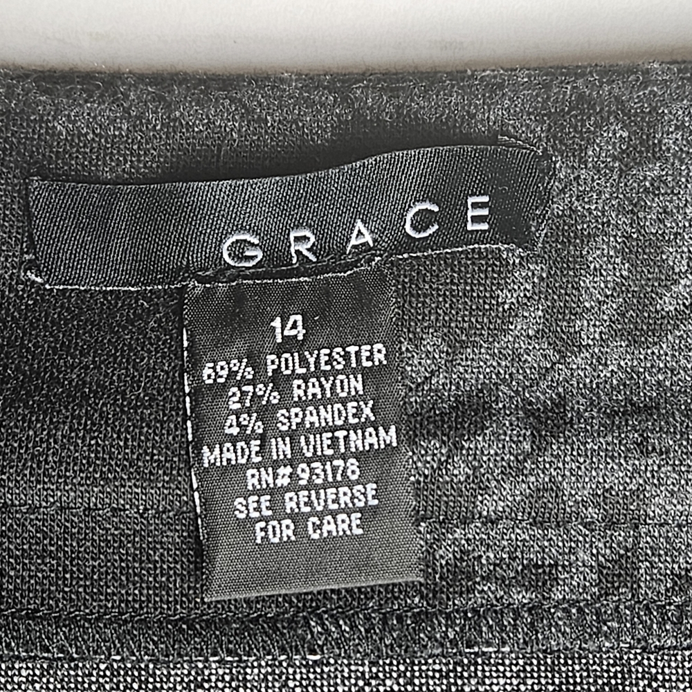 GRACE Women Chic Pencil Skirt Size 14 - Picture 8 of 11